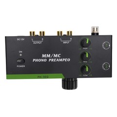 3 Band Adjustment Turntable Amplifier For Audiophiles Easy To Use