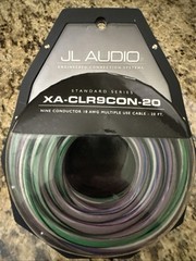 9 Conductor Speaker Wire / Speed Wire 18 AWG OFC 9 Strand 18 Gauge by JL Audio