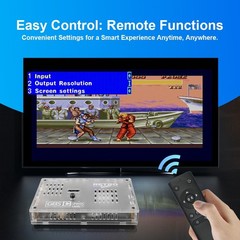 GBSC Pro Video Converter Scart/RGB/YPBPR/VGA/AV/SV to HDMI-compatible for Retro