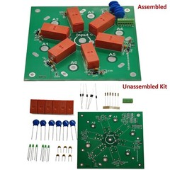 SO-239 6-way 1.8MHz-60MHz 6:1 Coax Remote Antenna Switch Module KIT or Assembled