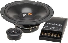 PowerBass S-60C 6.5″ OEM Replacement 2-Way Component Speakers 4-Ohm 70W-RMS Pair