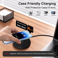 wireless charger pad,fast charging station for iphone 17/16/15/14/13/12 series