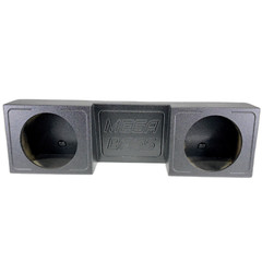 Regular Cab / Single Cab 12″ Dual Sub Box Subwoofer Enclosure Gm Ford Dodge