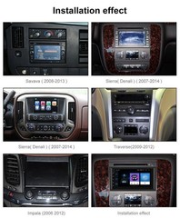 Android 13 For GMC 9″ Yukon Chevy Silverado Double DIN Car Stereo Radio GPS 32G
