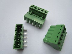 10 pcs Close Angle 5pin 5.08mm Screw Terminal Block Connector Pluggbale Type