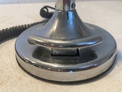 Astatic Silver Eagle Desk Microphone CB Ham Radio Mic Untested Vintage USA