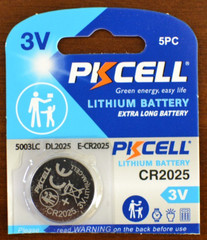 1 – CR2025 3V Battery BR2025 DL2025 ECR2025 Watch Lithium PKCELL
