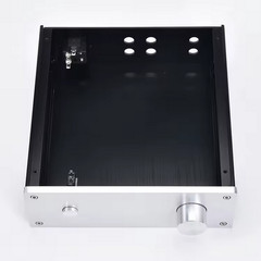Aluminum Chassis for DIY Amplifier Metal Case 215*228*70mm