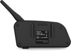 V6 Pro Motorcycle Helmet Bluetooth Intercom Headset ESP Noise Reduction IP65