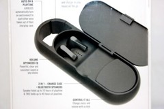 AIR DUO 2 In 1 Speaker + Earbuds, Bluetooth, Black, Up To 40 Hours Playtime. NEW