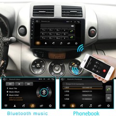 For Toyota RAV4 2006-2012 Android 13 Car GPS Carplay Wifi Radio Stereo Camera