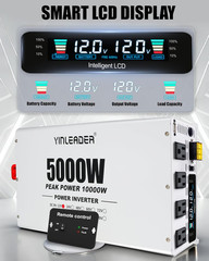 5000W Power Inverter 12V to 120V for RVs, Camping & Off-Grid Systems