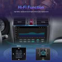 10.1″ For Jeep Wrangler JK 2007-2017 Apple Carplay Android 13 Radio GPS Navi FM