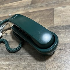 Vintage Sony IT-B3 Telephone Corded Landline Dark Green Slim Retro VTG
