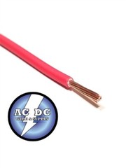 RED 8 GAUGE GXL AUTOMOTIVE HIGH TEMP COPPER WIRE – 25 FEET