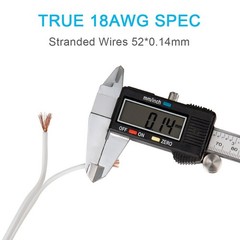 18 AWG Gauge 2 Conductor Stranded 40 FT Roll Speaker Zip Wire Car Home Audio …
