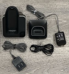 Panasonic KX-TGC352B Black 2-Handset Expandable Cordless Phone System (No Box)
