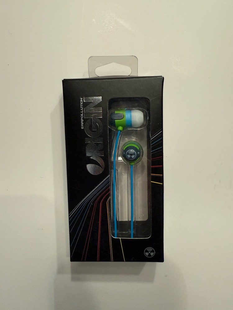 NICKO Earbud In-Ear Headphones Blue Green White Earbuds In-Ear Only
