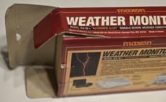 Maxon WX-70 Severe Weather Monitor AC or Battery Power OPEN BOX Automatic Alert