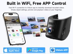 4K+1080P Dash Cam Front and Rear for Audi 2019-2026 Q3 Q5 Q6 Q7 Q8,A3 A4 A5 A6