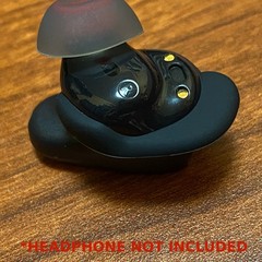 1 SET Ear Wings For Skullcandy Method 360 ANC or 540 ANC Headphones -Black