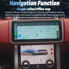 10.25″ Car Stereo Radio Auto Android Carplay 6+128GB For Range Rover 2013-2017