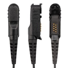 5-Pin Headset Adapter Cable Coiled Cord for Motorola DGP8050e MTP3250 MTP3500