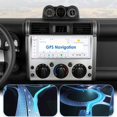 12.3″ Android 15 Carplay Car Stereo Radio GPS Navi For Toyota FJ CRUISER 4+64GB