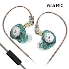 Kz Edx Pro Earphones Dynamic in Ear Monitor Hifi Wired Headphones Bass Stereo Ga