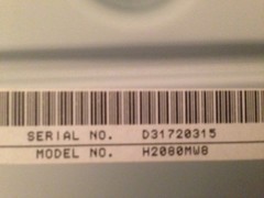 Magnavox H2080MW8 HDD & DVD Recorder