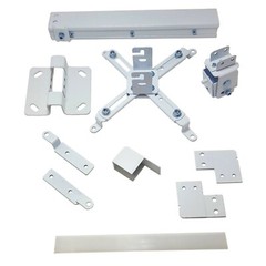 Universal Projector Ceiling or Wall Mount Bracket Tilt DLP LCD – 44 lbs – White