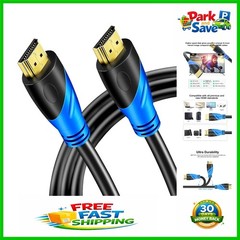 Ultra High Speed 5FT HDMI Cable 2.1 with Gold Plated Connectors, 8K/60Hz Support