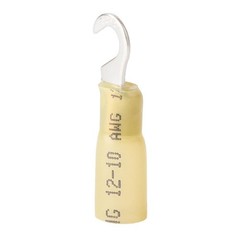 10/100pcs Heat Shrink Electrical Wire Connectors 10-22AWG Hook Crimp Terminal US