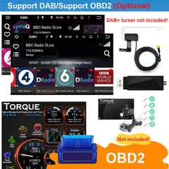 For Jeep Wrangler 2007-2017 Car Stereo Apple CarPlay Android 13 Radio GPS Navi