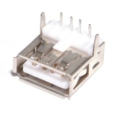 USB 2.0 Type A Port Female Solder Jack Connector PCB Socket DIY Adapter Plug