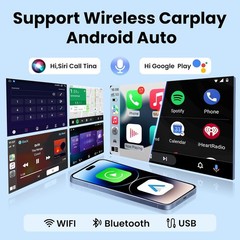 Android 13 For 2008-2013 Toyota Highlander Car Stereo Radio 10.1″ Apple Carplay
