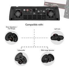 [US SELLER] Taramps T 12.000 Chipeo 2 Ohms 12000 Watts RMS 1 Channel Car Amp