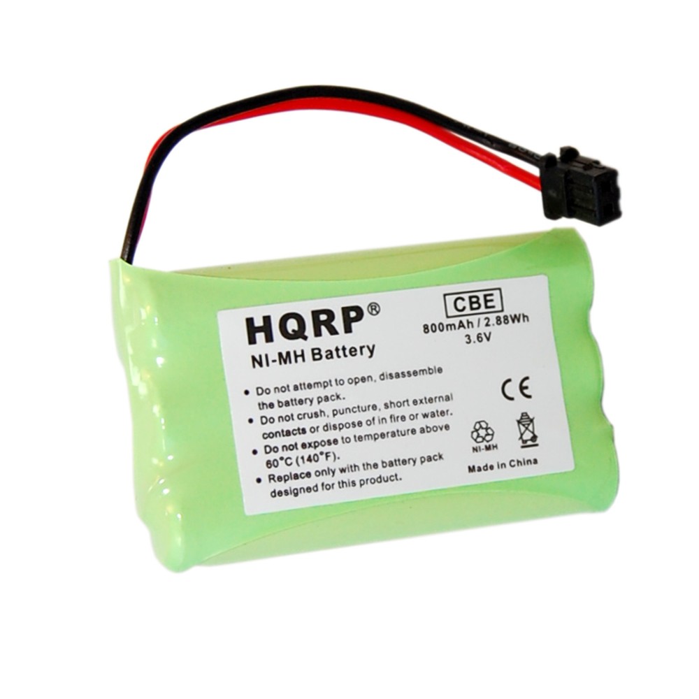 HQRP Battery for RadioShack 43-3580 43-3581 43-3598 43-3815 43-3871 (1x or 2x)