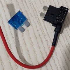5 Sets Add-A-Circuit Fuse Tap Adapter 12V & Standard ATC ATO Blade Fuses 15 Amp