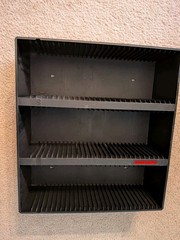 Laserline 90 CD Storage Rack. Wall Mountable, Shelf, Or Desktop. Holds 90 CD’s.