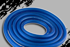 25ft. 1/0 Gauge BLUE OFC Wire Strands Copper Marine Grade Cable AWG High Quality