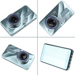HD 1080P Car Dual Lens Dash Cam 4″ DVR Recorder Front & Rear Camera Night Vision