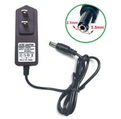 4.5V 0.5A AC/DC Adapter Power Supply for Home Electronics with 5.5×2.1mm Plug