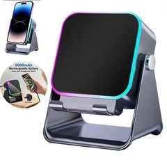 Induction Speaker with Phone Stand 5 in 1 Wireless Induction Bluetooth Audio NEW