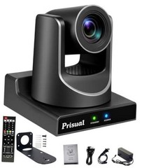 NDI PTZ Camera Gen 5, 30X Optical Zoom, AI Auto Tracking, 3G-SDI Titanium Gray