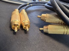 6 Feet Gold Plated RCA Audio Cable Taiwan