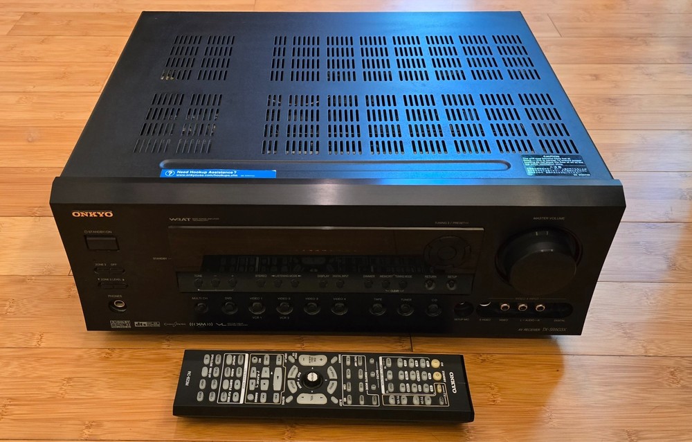 ONKYO TX-SR603X 7.1 HOME THEATER SURROUND AV STEREO RECEIVER 90 WATT/CHANNEL