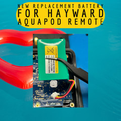 Replacement For Hayward AQL2-POD2 AquaPod Wireless Remote Control Battery Varta