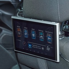 13.3in Android 9.0 Headrest Monitor Video Player Car TV Touch Screen WiFi//USB