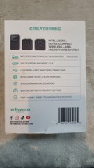 CreatorMic voice-enhancing mini wireless microphone for iPhone/Android/Camera